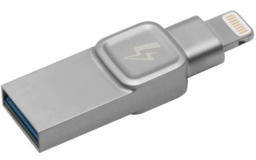 Kingston Technology DataTraveler Bolt Duo, 32GB unità flash USB USB Type-A / Lightning 3.2 Gen 1 (3.1 Gen 1) Argento
