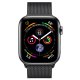 Apple Watch Series 4 OLED 40 mm Digitale 324 x 394 Pixel Touch screen 4G Nero Wi-Fi GPS (satellitare) 3