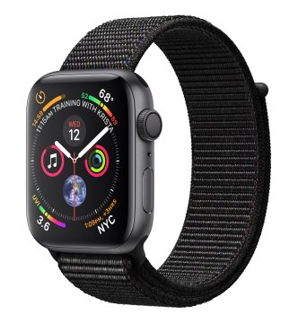 Apple Watch Series 4 smartwatch, 44 mm, Grigio OLED GPS (satellitare)