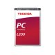 Toshiba L200 disco rigido interno 1 TB 5400 Giri/min 128 MB 2.5