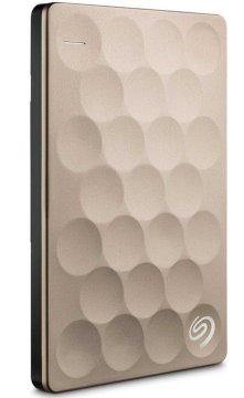 Seagate Backup Plus Ultra Slim 2TB disco rigido esterno 5400 Giri/min 2.5" Micro-USB B 3.2 Gen 1 (3.1 Gen 1) Oro