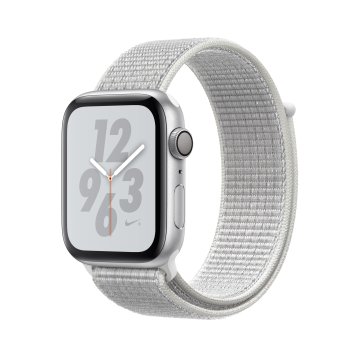 Apple Watch Nike+ Series 4 OLED 44 mm Digitale 368 x 448 Pixel Touch screen Argento Wi-Fi GPS (satellitare)