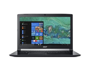 Acer Aspire 7 A717-72G-72KM Computer portatile 43,9 cm (17.3") Full HD Intel® Core™ i7 i7-8750H 8 GB DDR4-SDRAM 1,13 TB HDD+SSD NVIDIA® GeForce® GTX 1050 Wi-Fi 5 (802.11ac) Windows 10 Home Nero