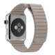 Apple MJ4Y2ZM/A accessorio indossabile intelligente Band Grigio Pelle 2