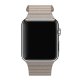 Apple MJ4Y2ZM/A accessorio indossabile intelligente Band Grigio Pelle 5