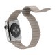 Apple MJ4Y2ZM/A accessorio indossabile intelligente Band Grigio Pelle 6