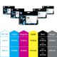 HP Cartuccia di inchiostro nero fotografico DesignJet 730 da 300 ml 6