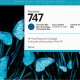 HP Cartuccia di inchiostro blu cromatico 747 DesignJet da 300 ml 2