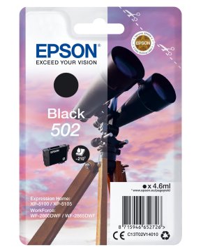 Epson Singlepack Nero 502 Ink