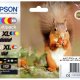 Epson Squirrel Multipack 6-colours 378XL / 478XL Claria Photo HD Ink 3