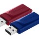 Verbatim Slider - Memoria USB - 2x32 GB, Blu, Rosso 2