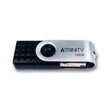 Patriot Memory Trinity 3in1 unità flash USB 128 GB USB Type-A / USB Type-C / Micro-USB 3.2 Gen 1 (3.1 Gen 1) Nero, Argento