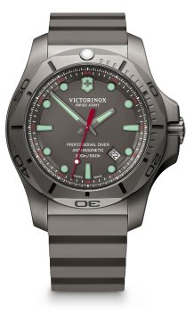 Victorinox I.N.O.X. Professional Diver Titanium Orologio bracciale Maschio Quarzo Grigio