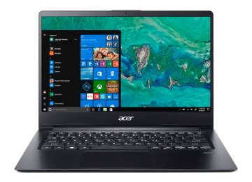 Acer Swift 1 SF114-32-P55T Computer portatile 35,6 cm (14") Full HD Intel® Pentium® Argento N5000 4 GB DDR4-SDRAM 128 GB SSD Wi-Fi 5 (802.11ac) Windows 10 Home Nero
