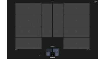 Siemens iQ700 EX877KYX5E piano cottura Nero Da incasso Piano cottura a induzione 4 Fornello(i)