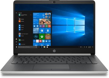 HP 14-cf0002nl Intel® Core™ i5 i5-8250U Computer portatile 35,6 cm (14") Full HD 8 GB DDR4-SDRAM 256 GB SSD Wi-Fi 5 (802.11ac) Windows 10 Home Nero, Argento