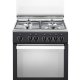 De’Longhi PEMA 64 cucina Elettrico Gas Antracite, Stainless steel, Bianco A 2