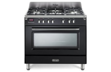 De’Longhi MEM 965 NX cucina Cucina freestanding Elettrico Gas Nero, Stainless steel A
