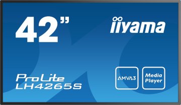 iiyama LH4265S Pannello piatto per segnaletica digitale 106,7 cm (42") LED 400 cd/m² Full HD Nero 18/7