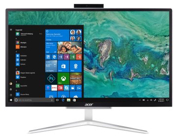 Acer Aspire C22-820 Intel® Celeron® J4005 54,6 cm (21.5") 1920 x 1080 Pixel 4 GB DDR4-SDRAM 500 GB HDD PC All-in-one Windows 10 Home Wi-Fi 5 (802.11ac) Argento