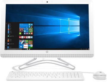 HP 20 -c400nl Intel® Celeron® J4005 49,5 cm (19.5") 1600 x 900 Pixel PC All-in-one 8 GB DDR4-SDRAM 1 TB HDD Windows 10 Home Wi-Fi 5 (802.11ac) Bianco