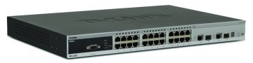 D-Link DES-3528 switch di rete Gestito Argento