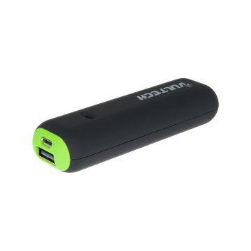 Vultech PB-2600V REV 2.1 batteria portatile Ioni di Litio 2600 mAh Nero, Verde