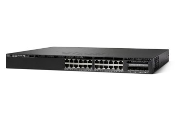 Cisco Catalyst WS-C3650-24TS-S switch di rete Gestito L3 Gigabit Ethernet (10/100/1000) 1U Nero