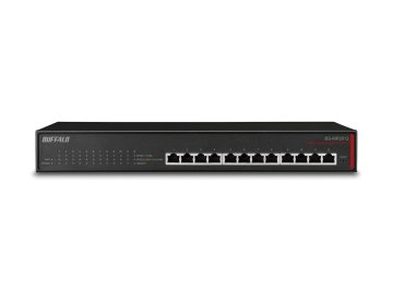 Buffalo BS-MP2012 Gestito L2 10G Ethernet (100/1000/10000) 19U Nero