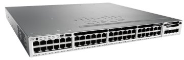 Cisco Catalyst WS-C3850-48T-L switch di rete Gestito Nero, Grigio