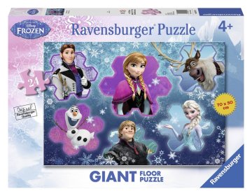 Ravensburger 5437 Frozen Il mondo di Anna Puzzle 24 pezzi