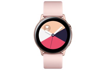 Samsung Galaxy Watch Active , Bluetooth v4.2, 40 mm, con GPS, Sensore di Frequenza Cardiaca, 230 mAh, Rose Oro