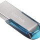 SanDisk Ultra Flair unità flash USB 32 GB USB tipo A 3.2 Gen 1 (3.1 Gen 1) Blu, Argento 3