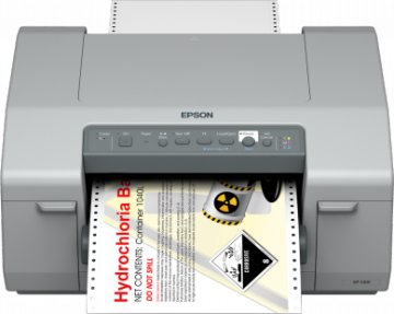 Epson GP-C831 stampante per etichette (CD) Ad inchiostro A colori 5760 x 1440 DPI 92 mm/s Cablato Collegamento ethernet LAN