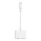 Belkin RockStar cavo per cellulare Bianco Lightning Lightning + 3.5mm 4