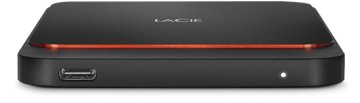 LaCie STHK500800 unità esterna a stato solido Tecnologia Thunderbolt 500 GB USB tipo-C 3.2 Gen 1 (3.1 Gen 1) Nero, Arancione