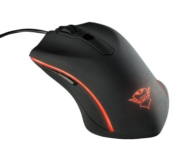 Trust GXT 177 mouse Giocare Ambidestro USB tipo A Laser 14400 DPI