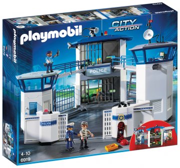 Playmobil City Action Prigione e Stazione di Polizia