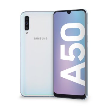 Samsung Galaxy A50 , Bianco, 6.4, Wi-Fi 5 (802.11ac)/LTE, 128GB