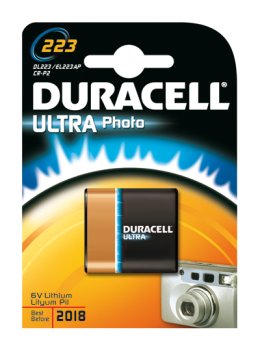 Duracell Ultra Photo 223 Batteria monouso 6V Nichel – oxyhydroxide (NiOx)