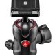 Manfrotto MH496-BH testa per treppiede Nero Alluminio 1/4