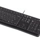 Logitech Desktop MK120 tastiera Mouse incluso USB QWERTY Inglese britannico Nero 8