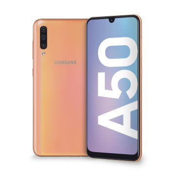 Samsung Galaxy A50 , Coral, 6.4, Wi-Fi 5 (802.11ac)/LTE, 128GB