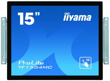 iiyama ProLite TF1534MC-B6X Monitor PC 38,1 cm (15") 1024 x 768 Pixel LCD Touch screen Multi utente Nero