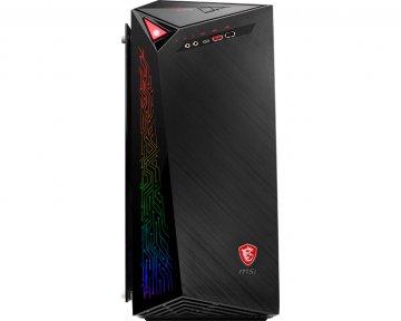 MSI Infinite X Plus 9SE-297EU Intel® Core™ i7 i7-9700K 16 GB DDR4-SDRAM 2,51 TB HDD+SSD NVIDIA® GeForce RTX™ 2080 Windows 10 Home Desktop PC Nero, Rosso