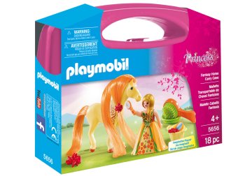 Playmobil Princess Carry case Cavallo