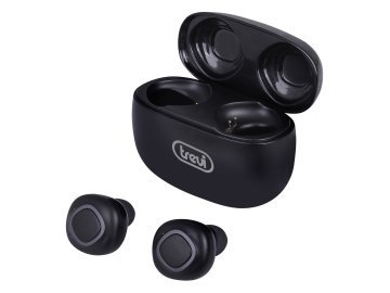 Trevi HMP 1225 Auricolare True Wireless Stereo (TWS) In-ear Musica e Chiamate Bluetooth Nero