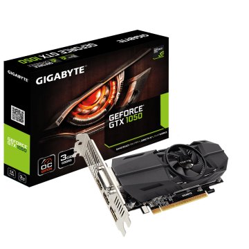Gigabyte GV-N1050OC-3GL scheda video NVIDIA GeForce GTX 1050 3 GB GDDR5