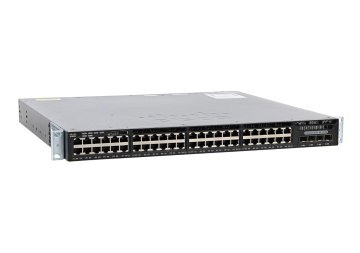 Cisco Catalyst WS-C3650-48TS-S switch di rete Gestito L3 Gigabit Ethernet (10/100/1000) 1U Nero