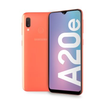 Samsung Galaxy A20e , Coral/Orange, 5.8, Wi-Fi 4 (802.11n)/LTE, 32GB